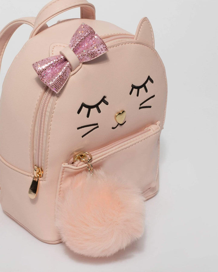 Pink Kids Kitty Cat Backpack | Backpacks