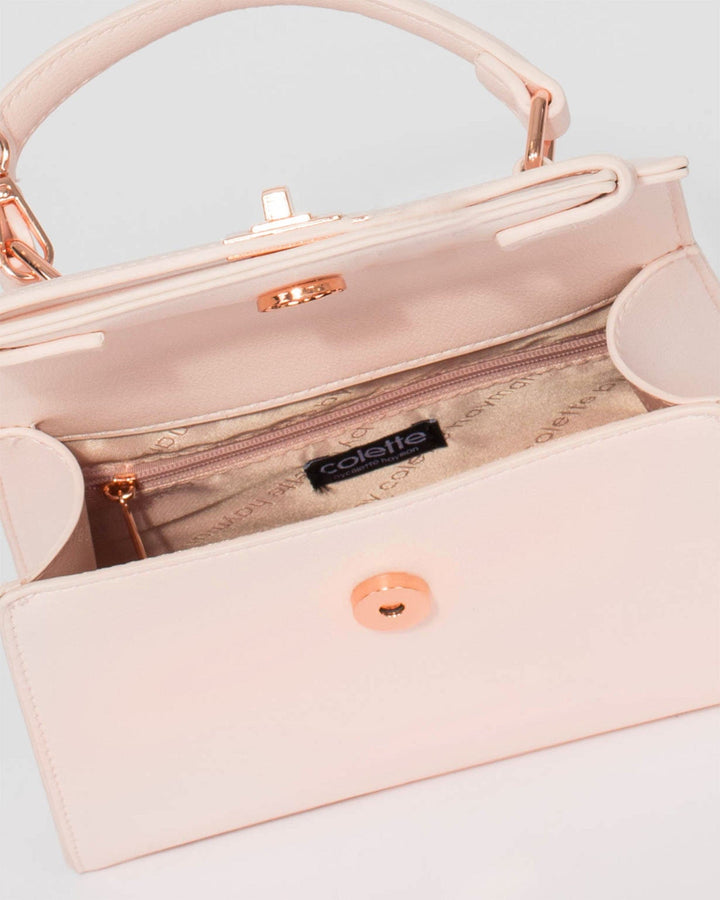 Colette by Colette Hayman Pink Lareina Top Handle Bag