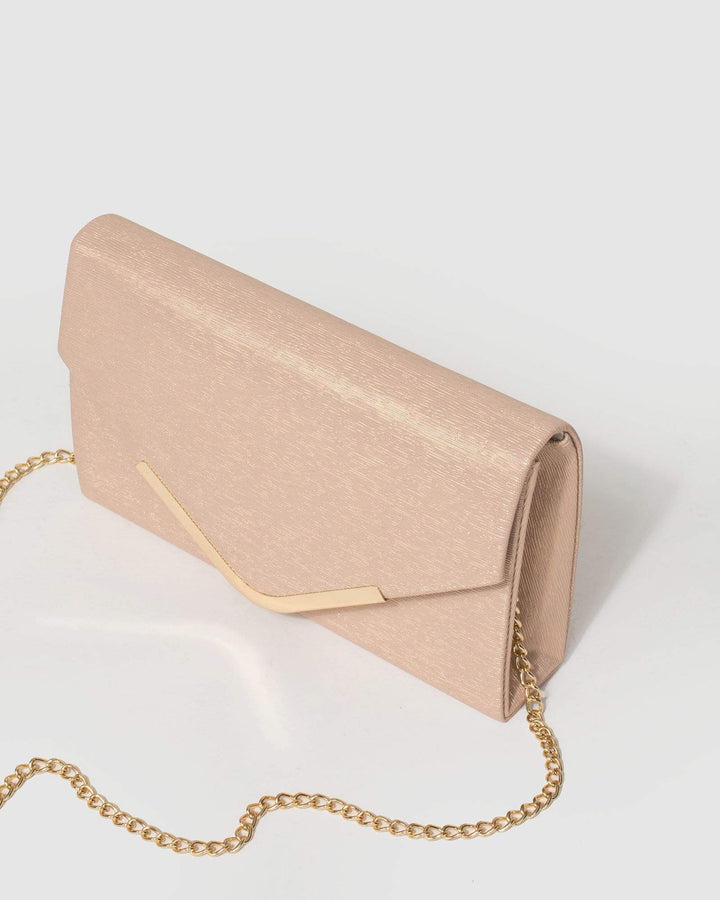 Pink Lila Envelope Clutch Bag | Clutch Bags