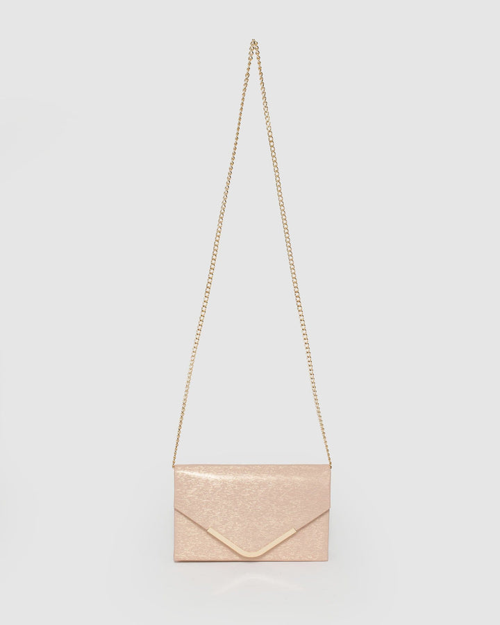Pink Lila Envelope Clutch Bag | Clutch Bags