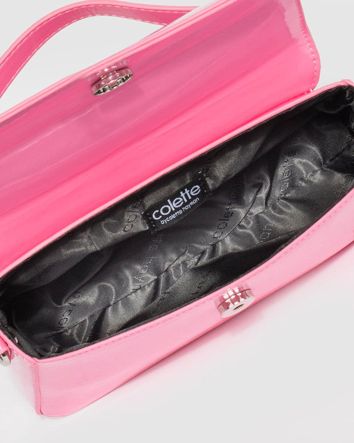 Colette by Colette Hayman Pink Luna Top Handle Mini Bag