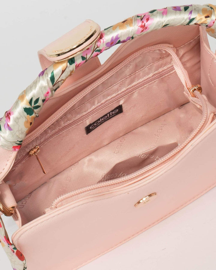 Pink Lyra Top Handle Bag | Mini Bags