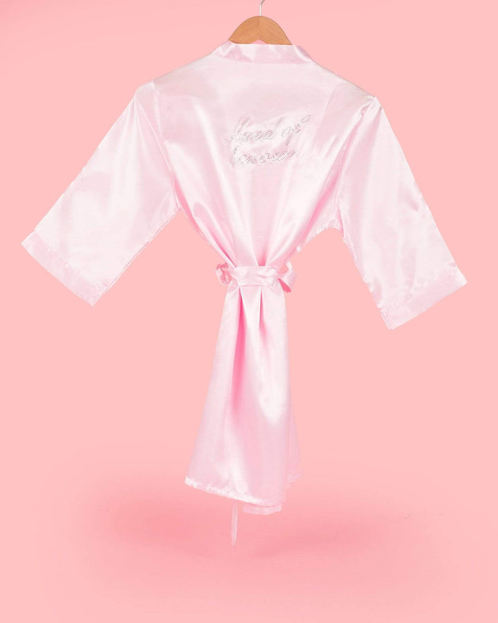 Pink Maid Of Honour Bridal Robe | Accessories