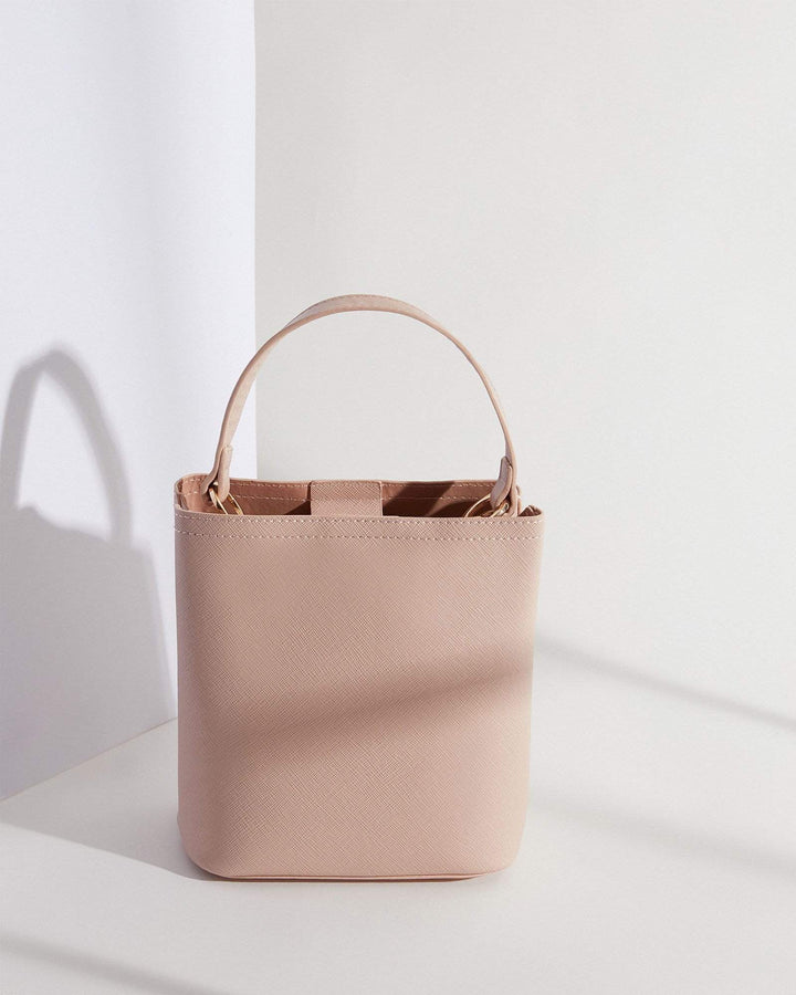 Pink Melanie Bucket Bag | Bucket Bags