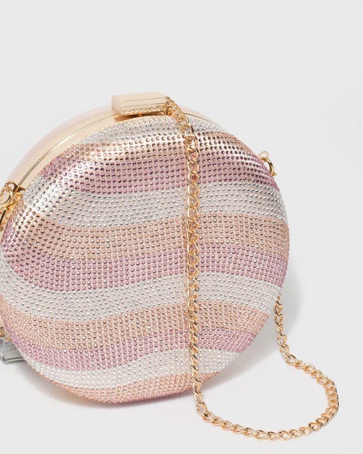 Pink Miley Wave Clutch Bag | Clutch Bags