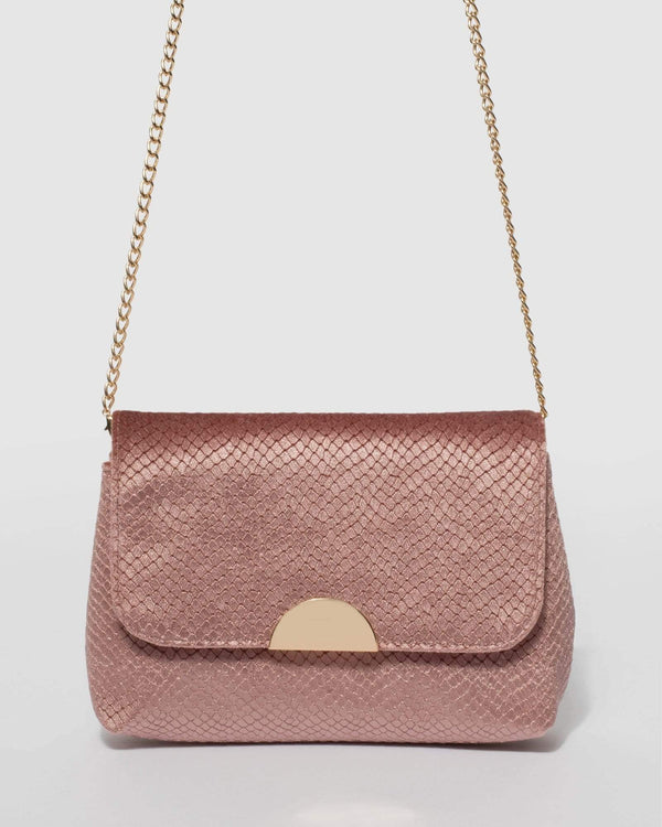 Pink Miranda Clutch Bag | Clutch Bags