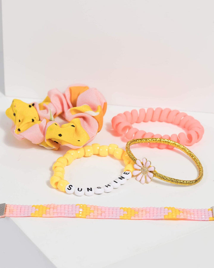 Pink Mixed Multi Hair Pack | Hair Accessories