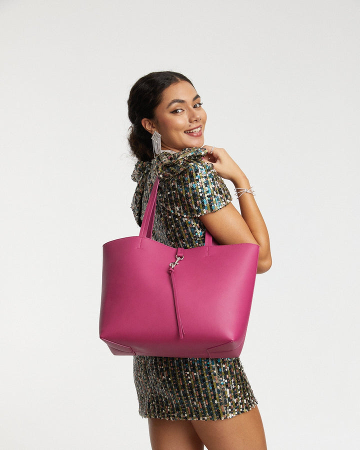 Colette by Colette Hayman Pink Olexa Tassel Tote Bag