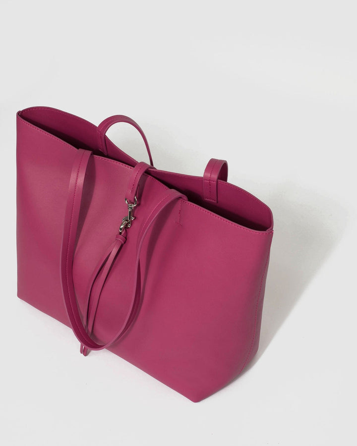 Colette by Colette Hayman Pink Olexa Tassel Tote Bag