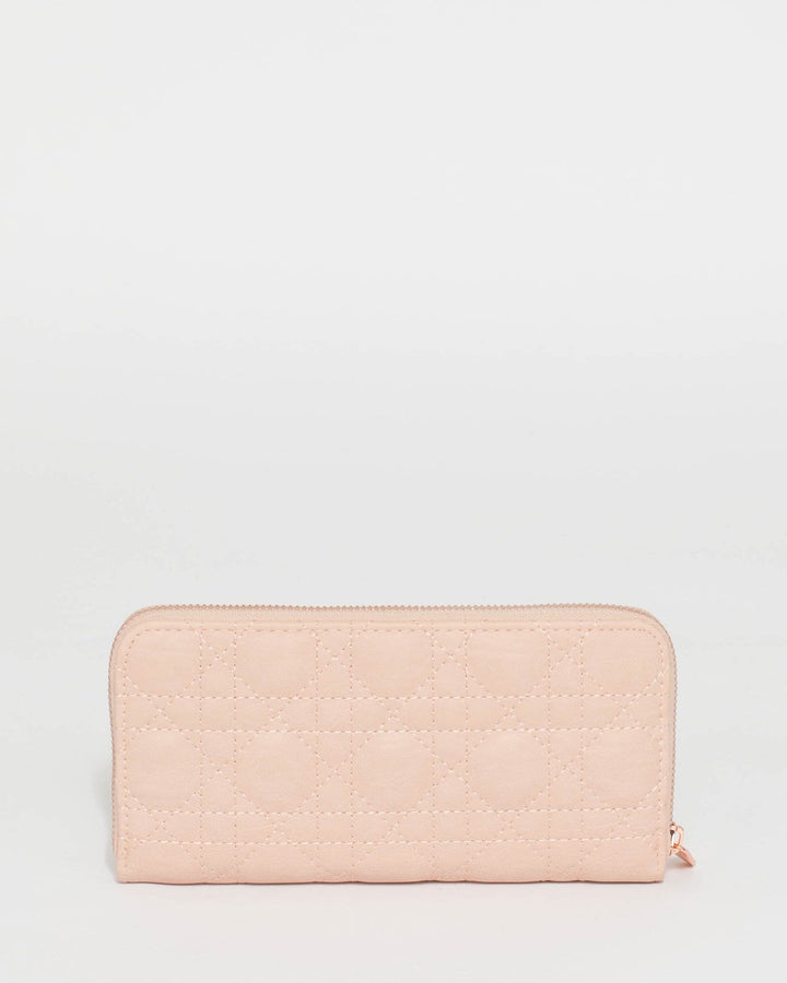 Pink Paloma Quilt Wallet | Wallets