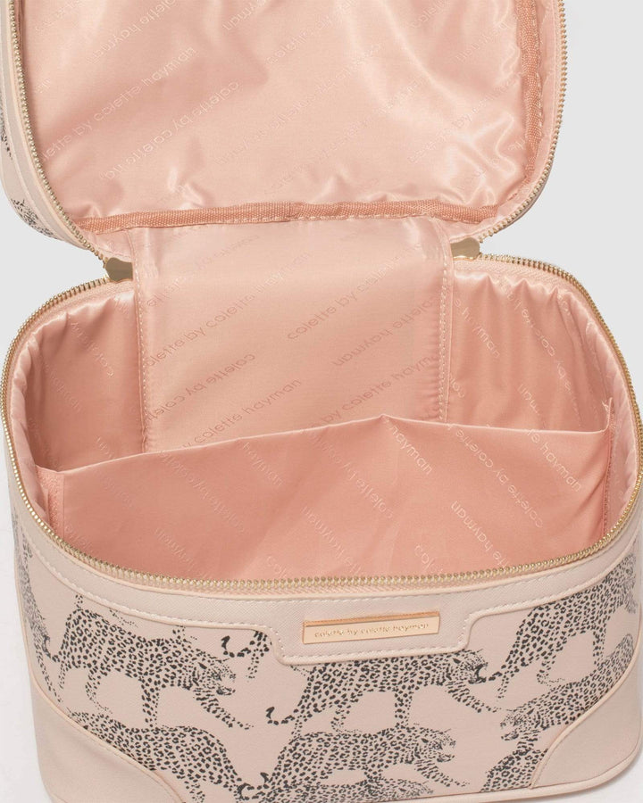Pink Print Cosmetic Case Pack | Cosmetic Cases