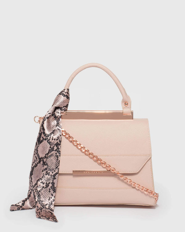 Pink Renee Medium Top Handle | Tote Bags