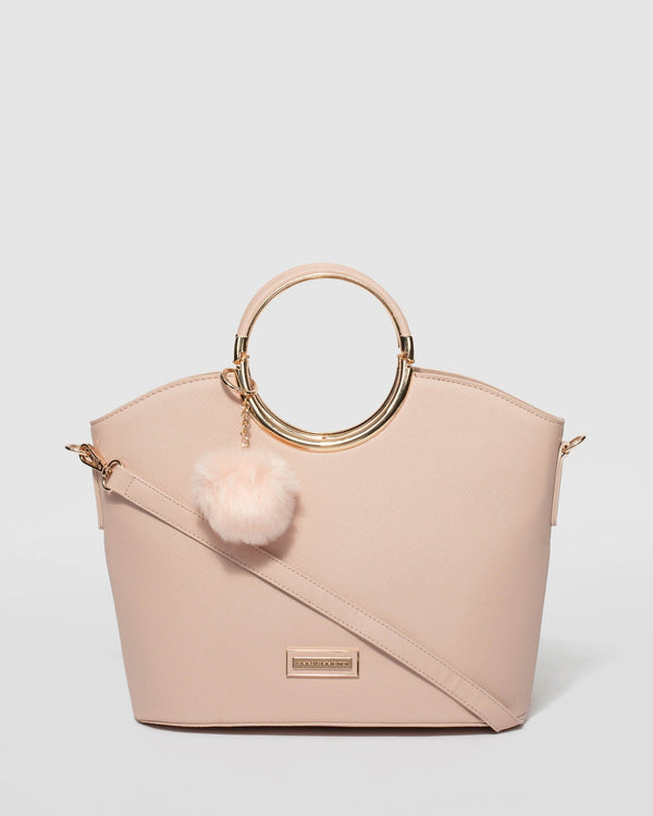 Pink Sabina Ring Tote Bag | Tote Bags