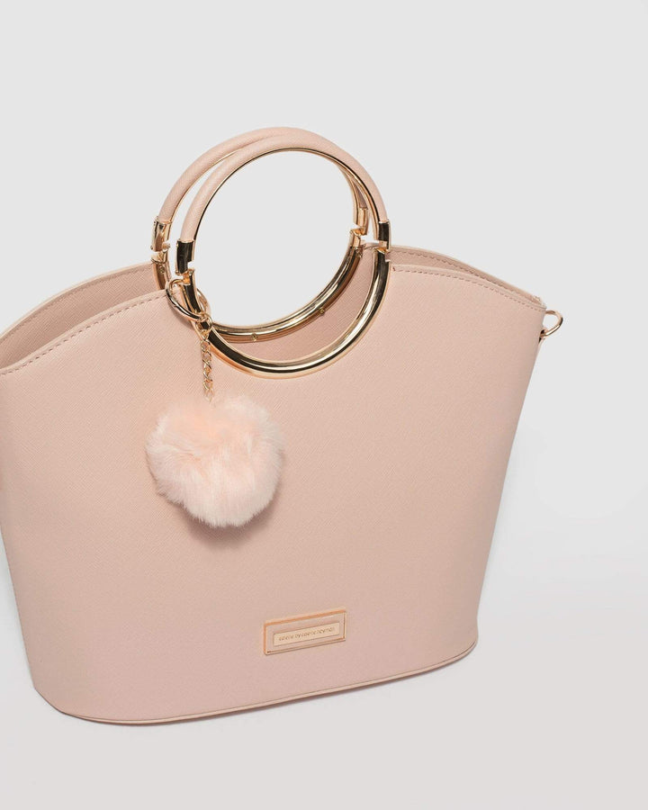 Pink Sabina Ring Tote Bag | Tote Bags