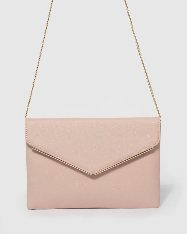 Pink Samantha Clutch Bag | Clutch Bags