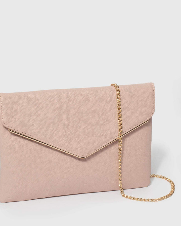Pink Samantha Clutch Bag | Clutch Bags