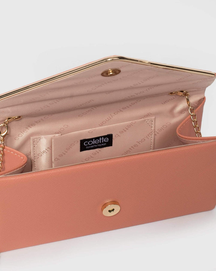 Pink Sammie Clutch Bag | Clutch Bags