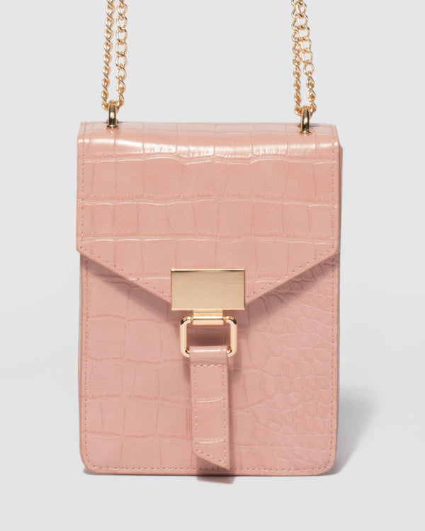 Pink Sasha Crossbody Bag | Crossbody Bags