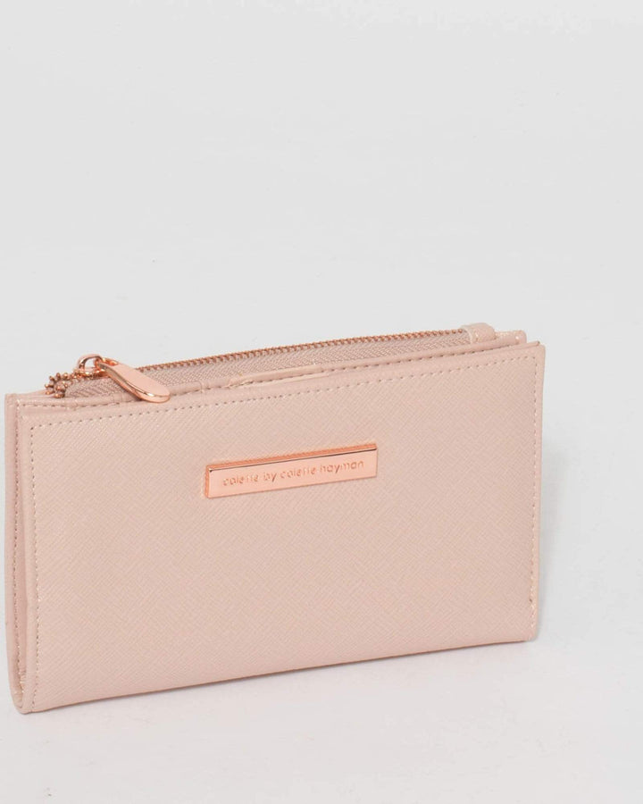Pink Selena Zip Wallet | Wallets