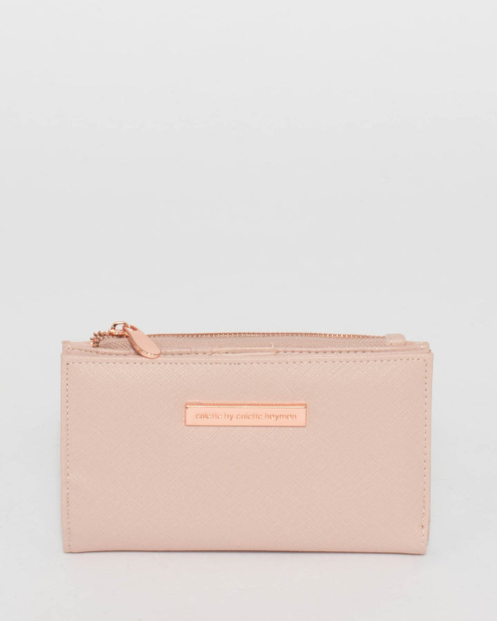 Pink Selena Zip Wallet | Wallets