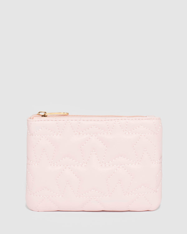 Colette by Colette Hayman Pink Sia Star Quilted Coin Purse