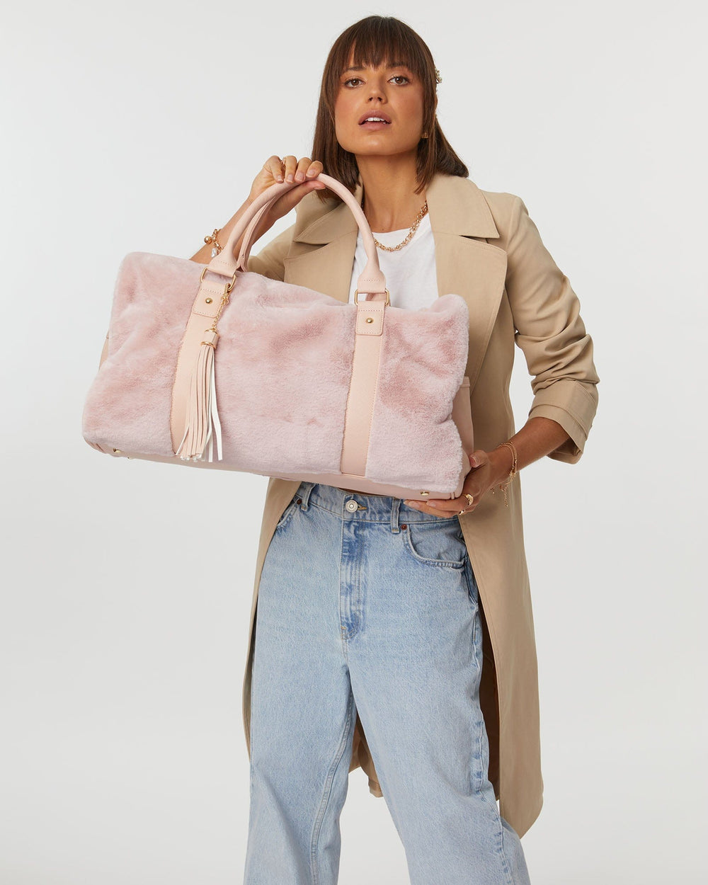 Pink Soft Weekender Bag