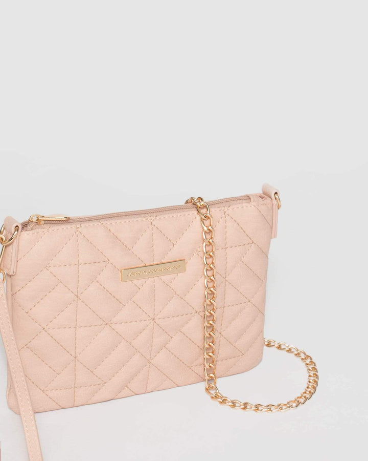 Pink Star Quilt Crossbody Bag | Crossbody Bags