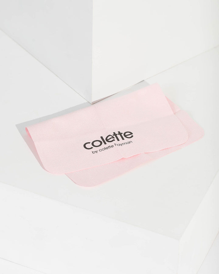Pink Sunglasses Cleaning Cloth | Accessories