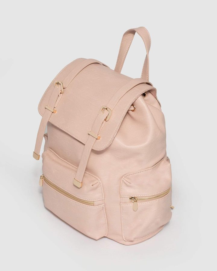 Pink Sunny Buckle Backpack | Backpacks