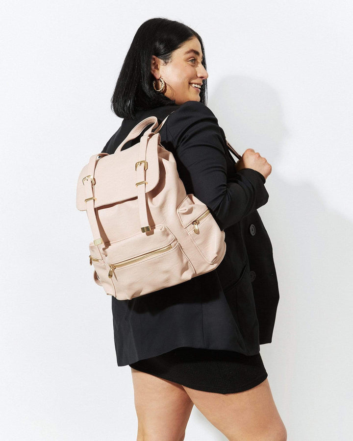Pink Sunny Buckle Backpack | Backpacks