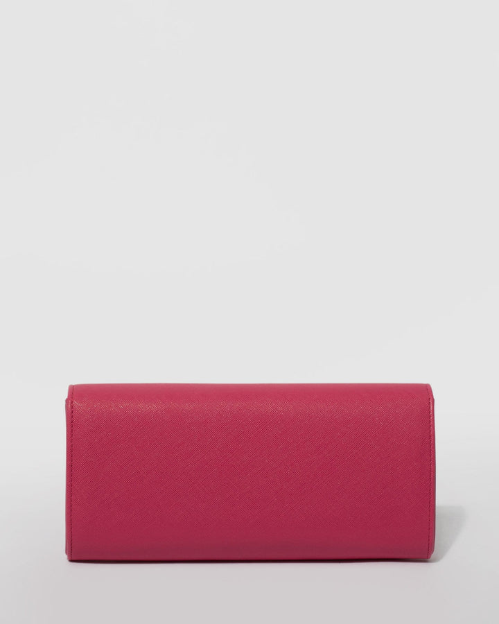 Pink Tasha Clutch Bag | Clutch Bags