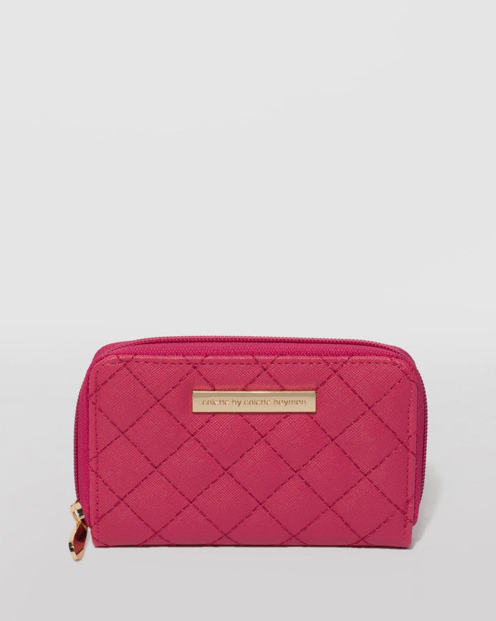 Pink Tasha Quilt Wallet | Wallets