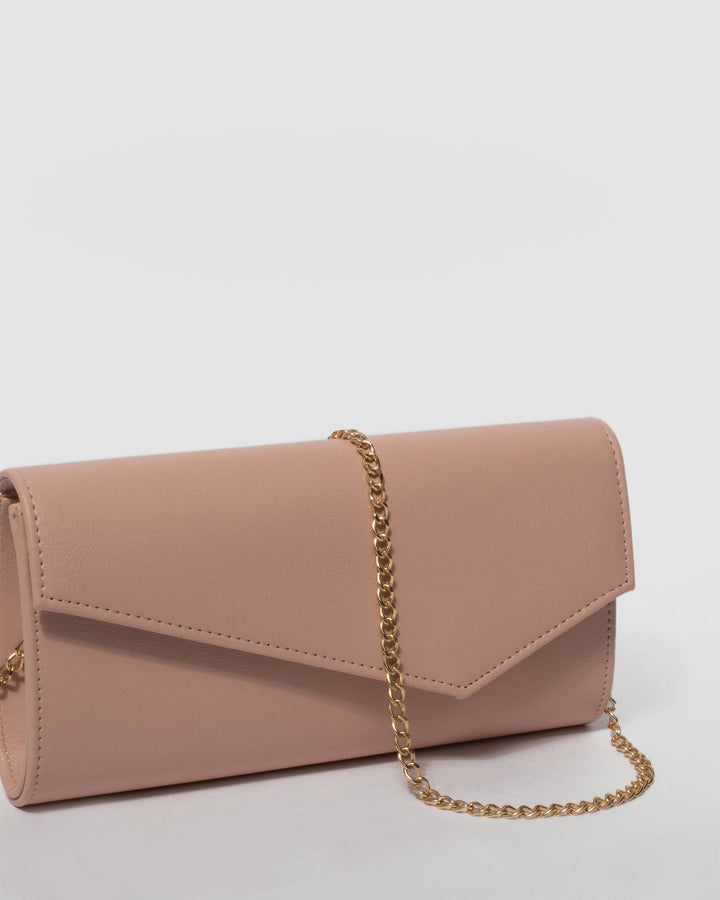 Pink Tessa Evening Clutch Bag | Clutch Bags
