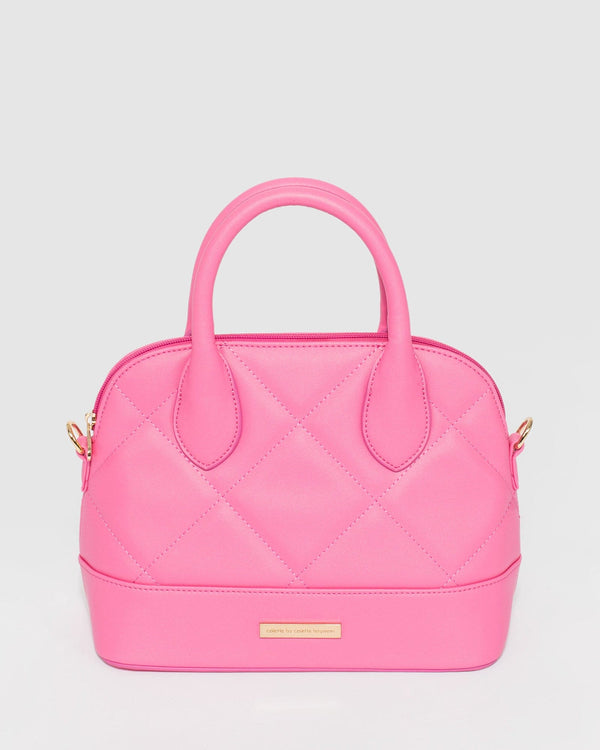Colette by Colette Hayman Pink Toya Quilted Tote
