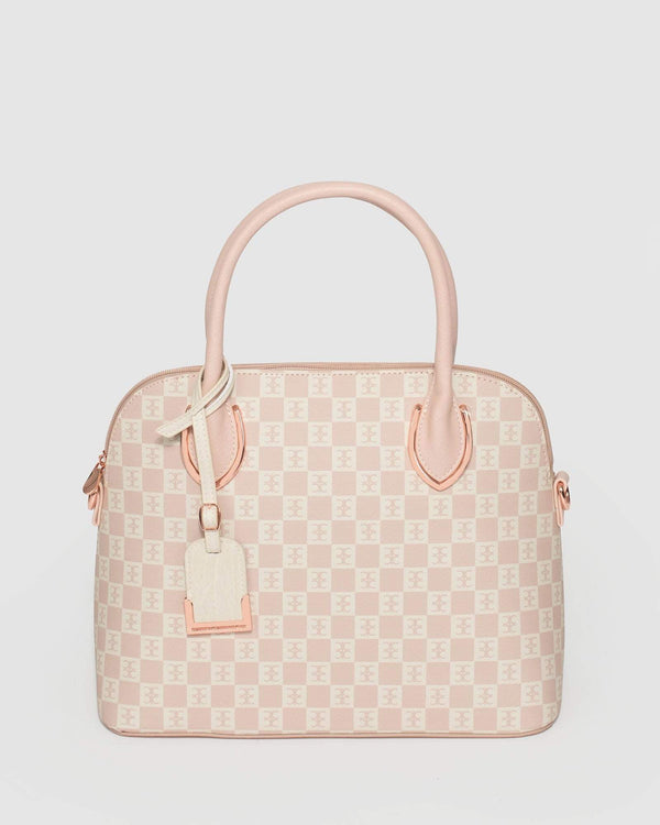 Pink Toya Tag Tote Bag | Tote Bags