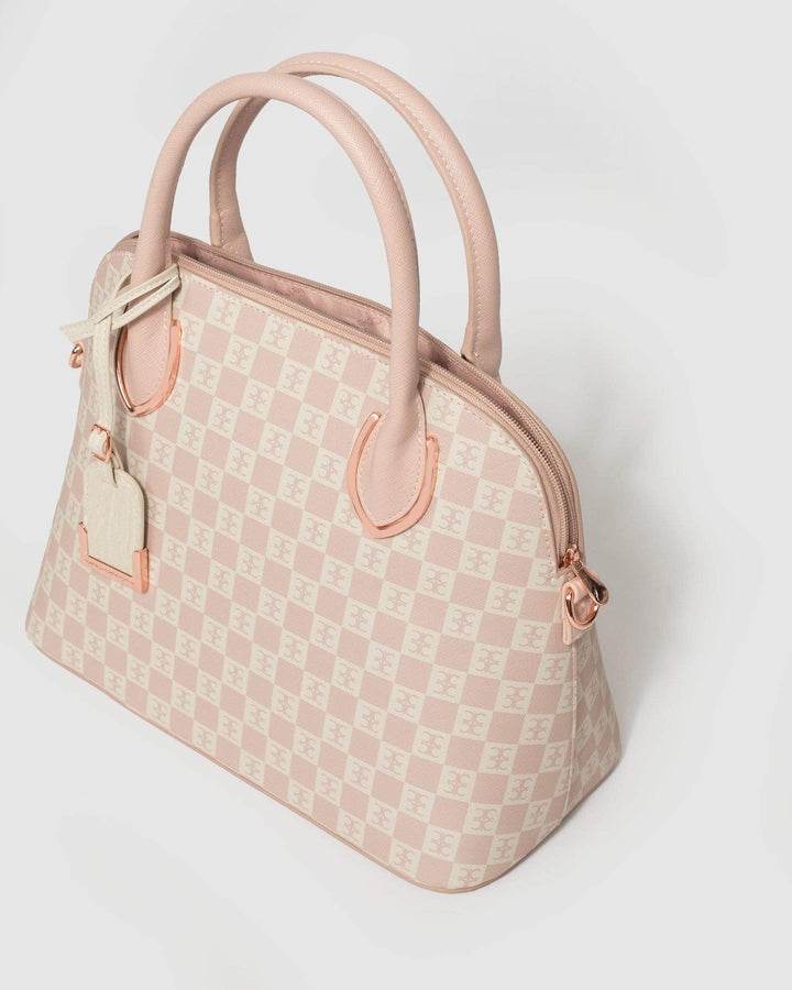 Pink Toya Tag Tote Bag | Tote Bags