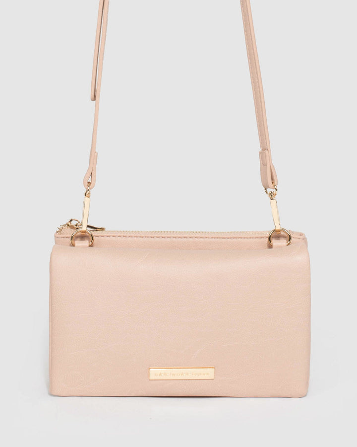 Pink Zharna Crossbody Bag | Crossbody Bags