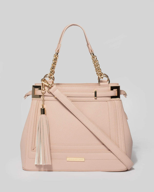 Pink Zoe Multi Tote Bag | Tote Bags