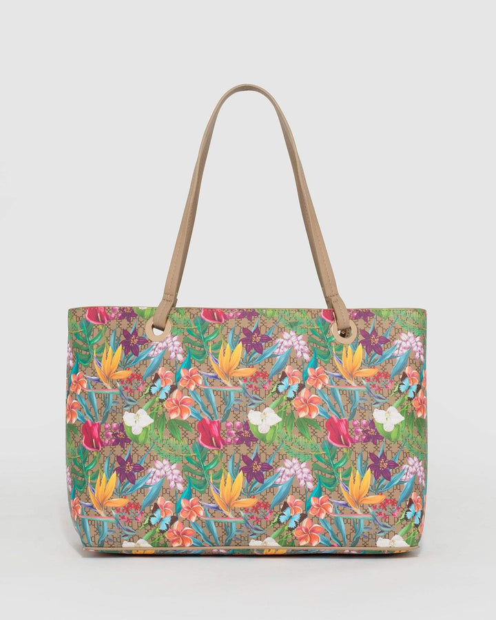 Print Bree Floral Tote Bag | Tote Bags
