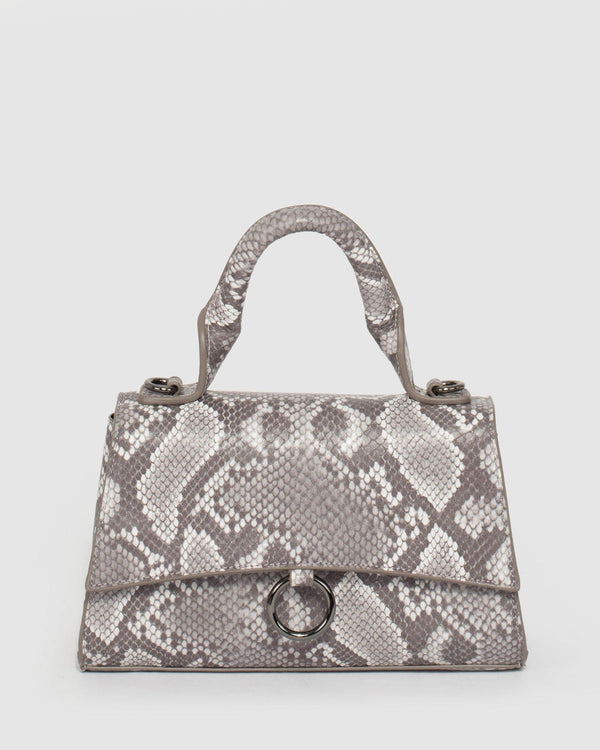 Print Coraline Top Handle Bag | Mini Bags
