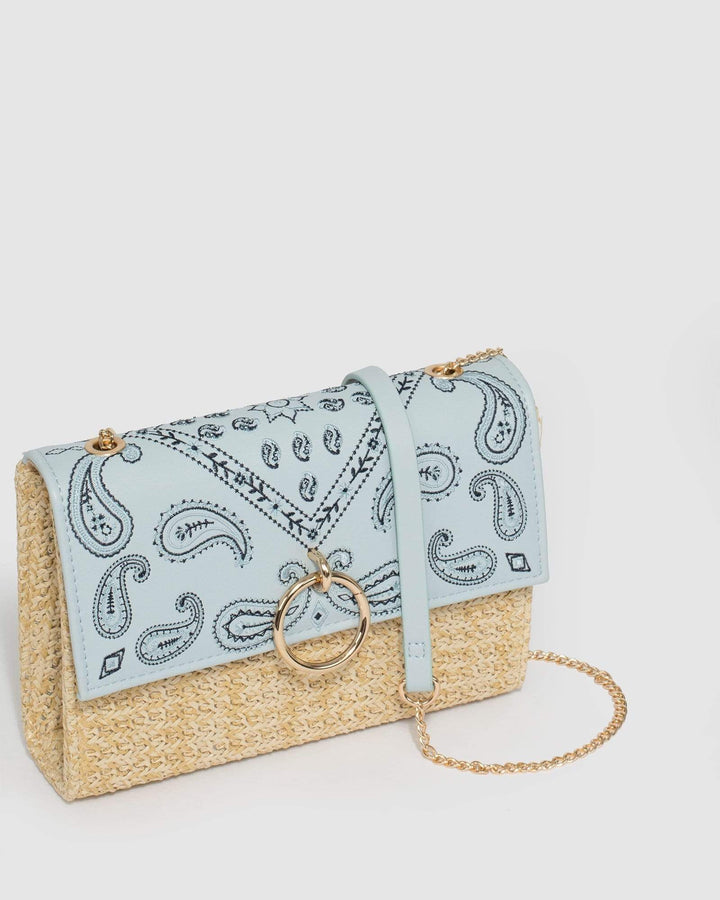 Colette by Colette Hayman Print Dahlia Embroidered Crossbody Bag