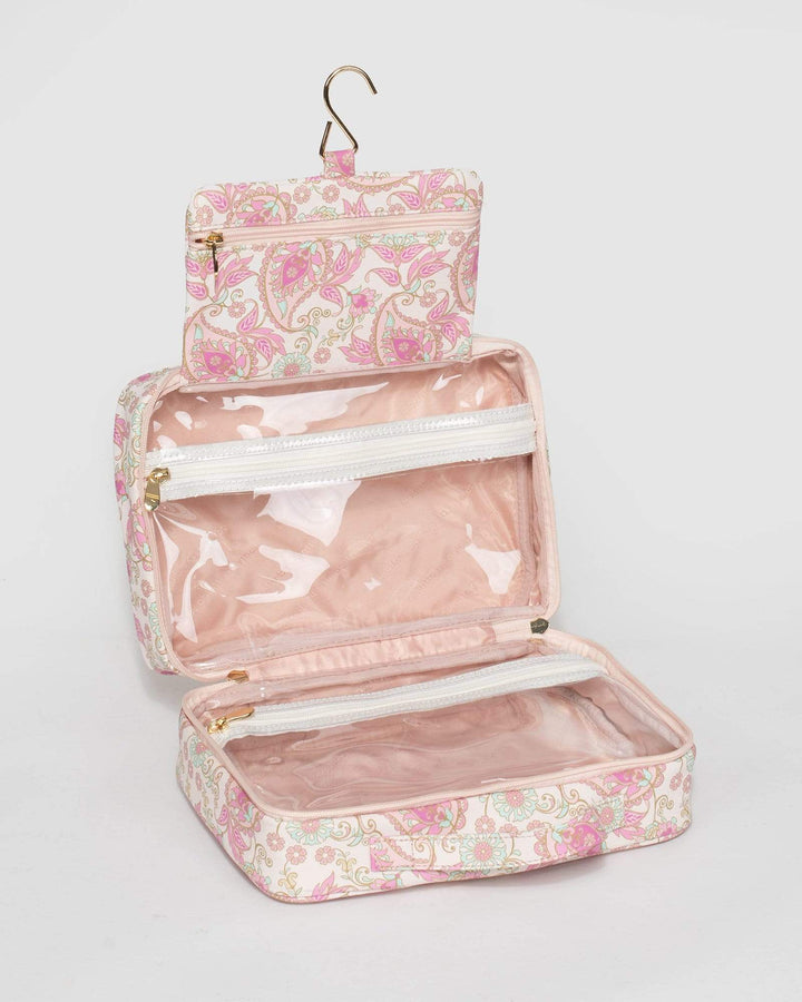 Print Fold Out Cosmetic Case | Cosmetic Cases