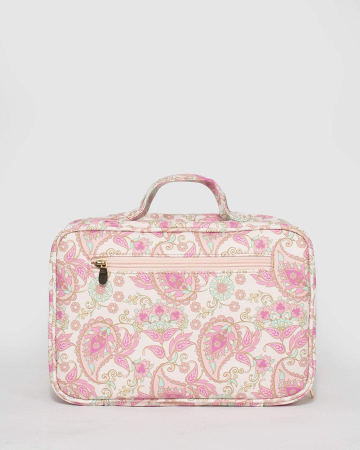 Print Fold Out Cosmetic Case | Cosmetic Cases