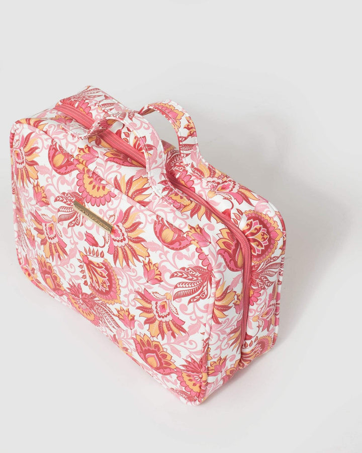 Colette by Colette Hayman Print Fold Out Cosmetic Case