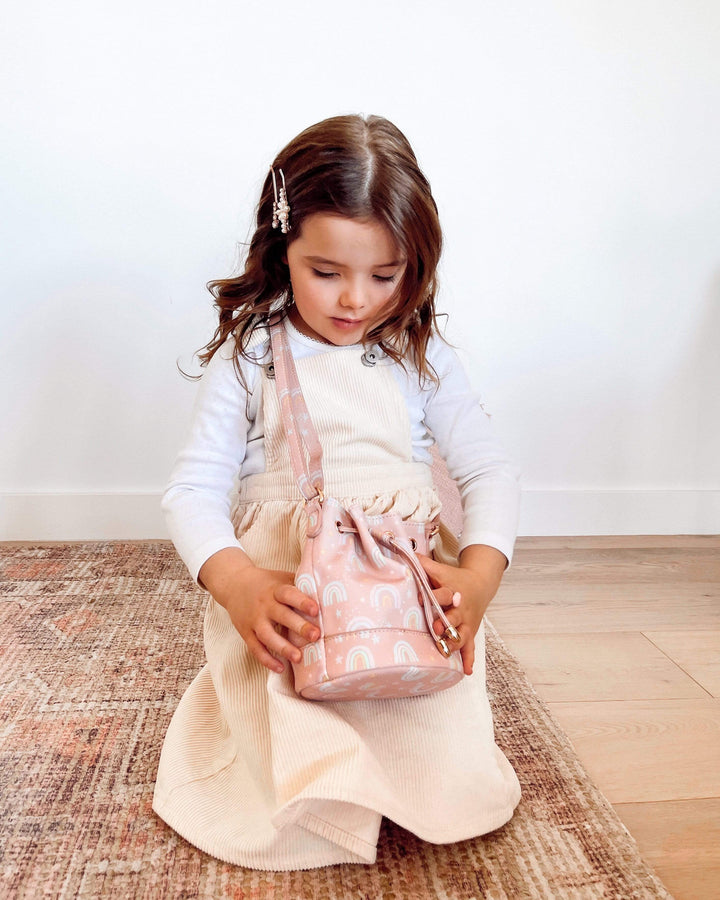 Print Kids Tali Drawstring Bag | Crossbody Bags