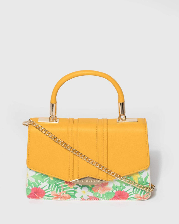 Print Monica Top Handle Mini Bag | Mini Bags