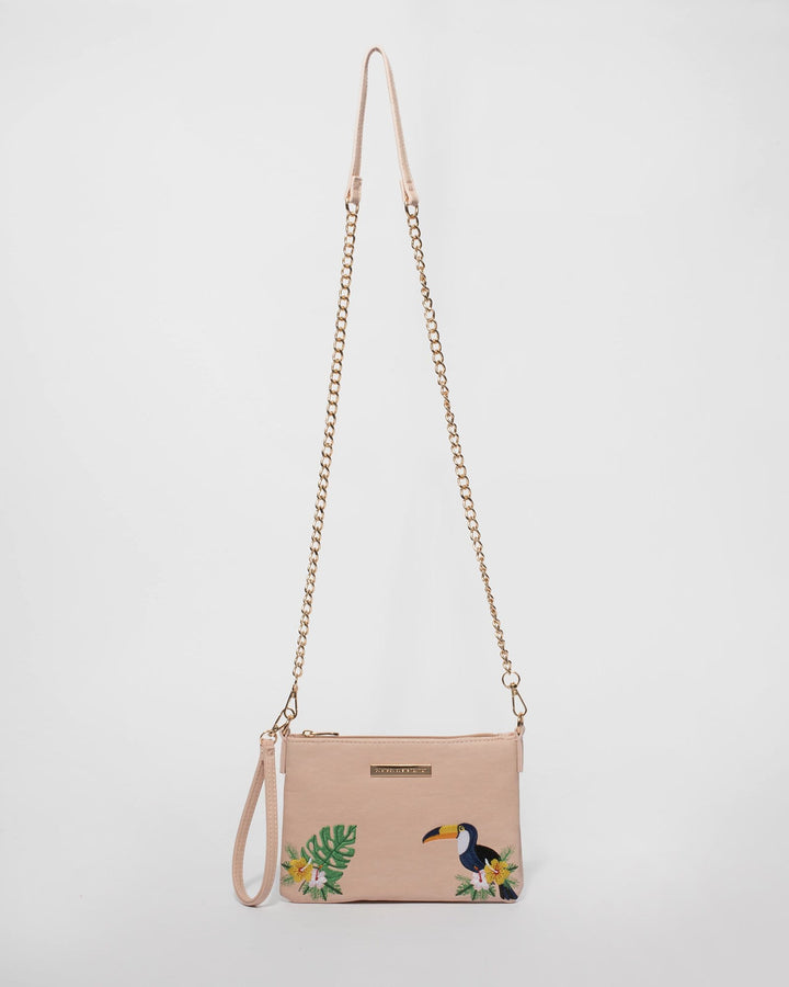 Print Toucan Wristlet | Crossbody Bags