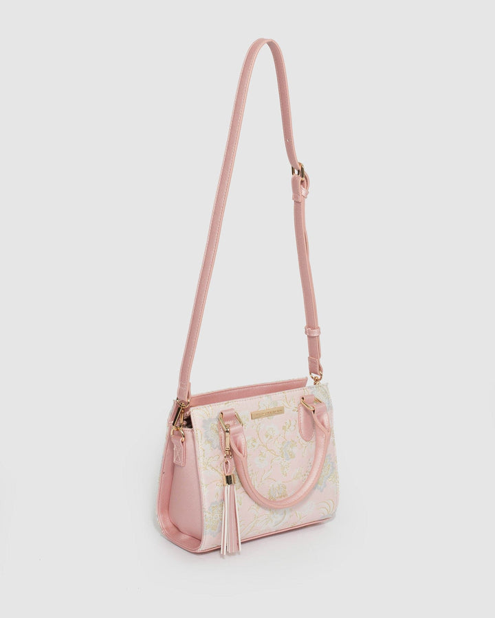 Colette by Colette Hayman Print Sia Mini Tassel Tote Bag