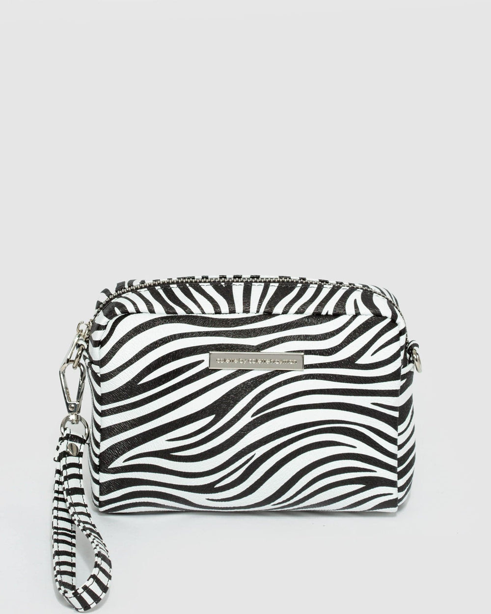 Zebra Print Crossbody Bag - Main Image