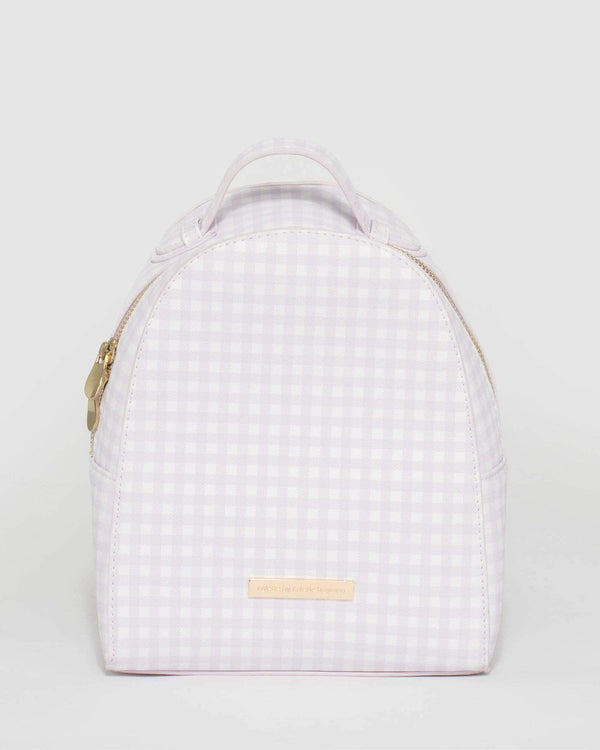 Purple Bianca Mini Backpack | Backpacks
